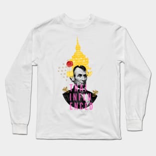 Thai-influenced Lincoln wearing Jada Long Sleeve T-Shirt